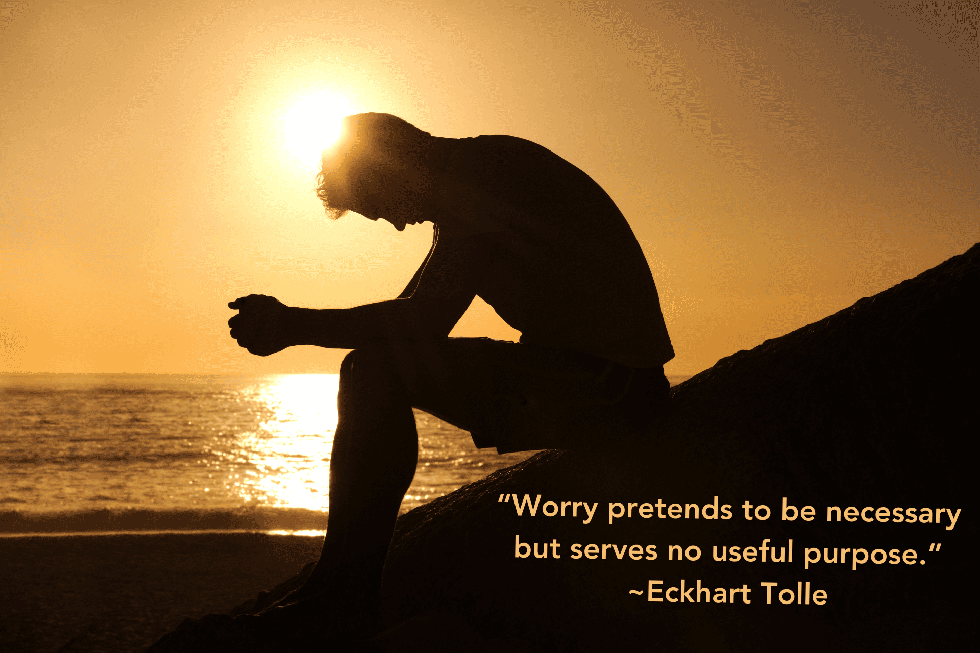 Silly humans. Only humans worry about the future.